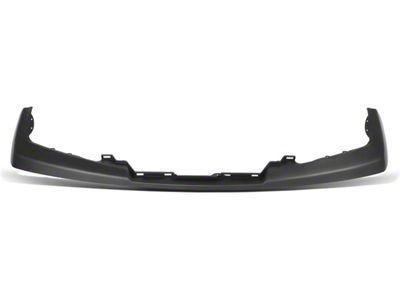 Factory Style Front Upper Bumper Cover; Primed Black (09-21 Frontier, Excluding PRO-4X)