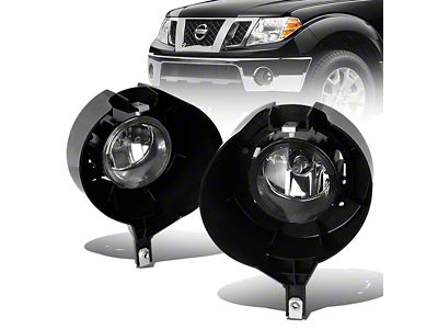 Fog Lights; Clear (05-15 Frontier w/ Chrome Bumper)