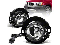 Fog Lights with Switch; Clear (05-21 Frontier w/ Plastic Bumper)