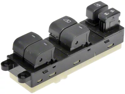 Front Window Switch 6-Button; Driver Side (08-21 Frontier Crew Cab)