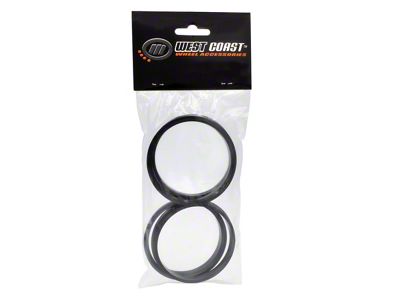 Hub Rings; 72.6mm to 66.10mm (05-24 Frontier)
