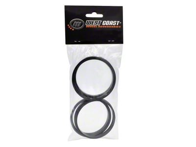 Hub Rings; 73mm to 66.10mm (05-24 Frontier)