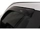 In-Channel Ventvisor Window Deflectors; Front; Dark Smoke (05-19 Frontier)