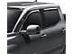 In-Channel Ventvisor Window Deflectors; Front and Rear; Dark Smoke (22-24 Frontier Crew Cab)