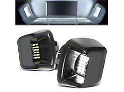 LED License Plate Lights; White (07-21 Frontier)