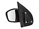 Manual Mirror; Black; Driver Side (22-23 Frontier)