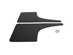 Mud Flaps; Front; Gloss Carbon Fiber Vinyl (22-24 Frontier)