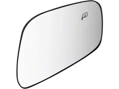 OE Style Heated Mirror Glass; Passenger Side (05-21 Frontier)