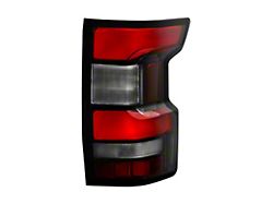 OE Style LED Tail Lights Black Housing; Red/Clear Lens; Passenger Side (22-25 Frontier)