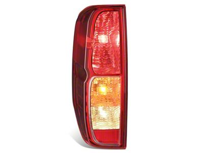 OE Style Tail Light; Chrome Housing; Red/Clear Lens; Driver Side (05-21 Frontier)