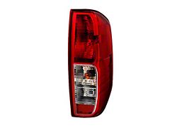 OE Style Tail Light; Chrome Housing; Red/Clear Lens; Passenger Side (05-13 Frontier)