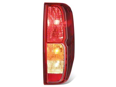 OE Style Tail Light; Chrome Housing; Red/Clear Lens; Passenger Side (05-21 Frontier)