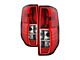 OEM Style Tail Lights; Chrome Housing; Red/Clear Lens (05-21 Frontier)