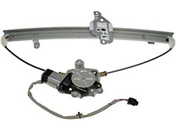 Power Window Regulator and Motor Assembly; Rear Driver Side (05-15 Frontier)