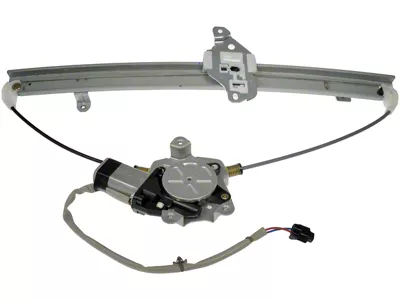 Power Window Regulator and Motor Assembly; Rear Driver Side (05-15 Frontier)