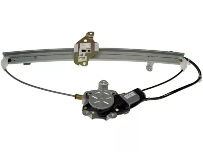 Power Window Regulator and Motor Assembly; Rear Passenger Side (05-15 Frontier)