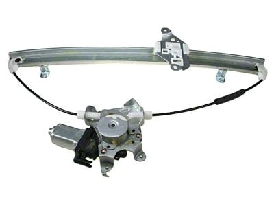 Power Window Regulator and Motor; Front Driver Side (05-21 Frontier w/ 2-Pin Style Connector)