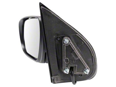 Powered Heated Mirrors with Blind Spot; Black (2022 Frontier)