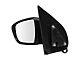 Powered Heated Mirrors with Blind Spot; Gloss Black (2022 Frontier)