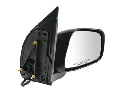 Powered Heated Mirrors; Textured Black (05-16 Frontier)