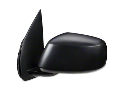 Powered Non-Heated Mirror; Driver Side; Textured Black (05-17 Frontier)