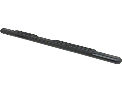 Premier 4 Oval Nerf Side Step Bars without Mounting Kit; Black (05-21 Frontier Crew Cab)