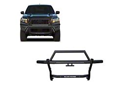 Rambler Grille Guard with 30-Inch LED Light Bar; Matte Black (22-25 Frontier)