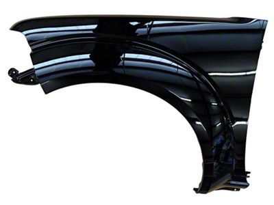 Replacement Aftermarket Fender; Driver Side; Black Obsidian (05-21 Frontier)