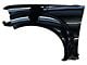 Replacement Aftermarket Fender; Driver Side; Black Obsidian (05-21 Frontier)