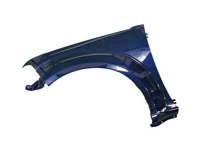 Replacement Aftermarket Fender; Driver Side; Deep Blue Metallic (05-21 Frontier)