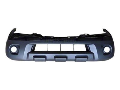 Replacement Aftermarket Front Bumper; Black Obsidian (09-21 Frontier)