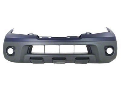 Replacement Aftermarket Front Bumper; Unpainted (09-21 Frontier)