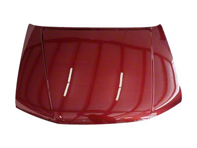 Replacement Aftermarket Hood; Red Pearl (05-19 Frontier)