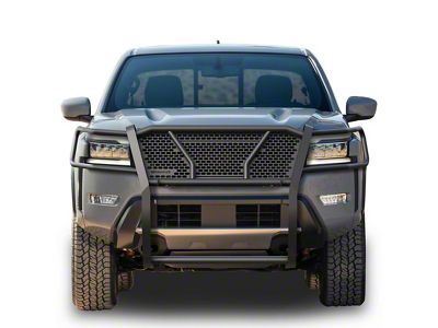 Rugged Heavy Duty Grille Guard; Black (22-24 Frontier)