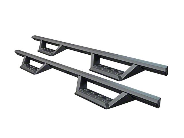 STX Drop Side Step Bars; Black (05-24 Frontier Crew Cab)