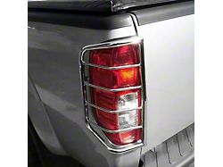 Tail Light Guards; Stainless Steel (05-21 Frontier)