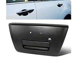 Tailgate Handle with Keyhole Opening; Textured Black (05-12 Frontier)