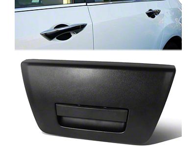 Tailgate Handle without Keyhole Opening; Textured Black (05-12 Frontier)