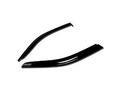 Tape-On Wind Deflectors Window Visors; Smoked (05-21 Frontier King Cab)