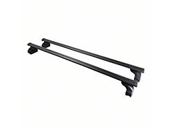 Traveler Cross Bar Roof Rack; Black; 52-Inch (05-21 Frontier)