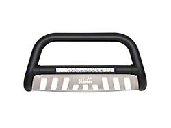 Ultimate LED Bull Bar; Stainless Steel (22-24 Frontier)