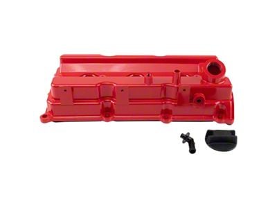 Valve Cover; Driver Side; Red (05-19 4.0L Frontier)