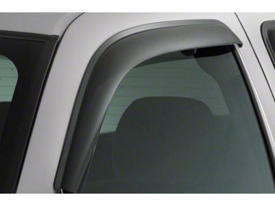 Ventvisor Window Deflectors; Front; Dark Smoke (05-21 Frontier)