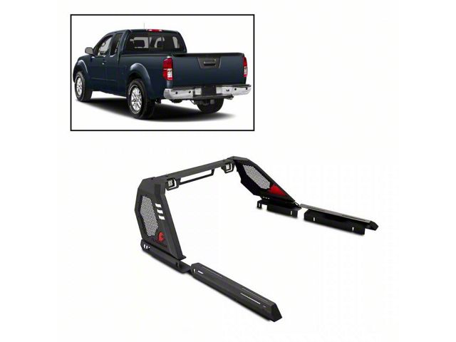 Vigor Roll Bar; Black (05-21 Frontier)