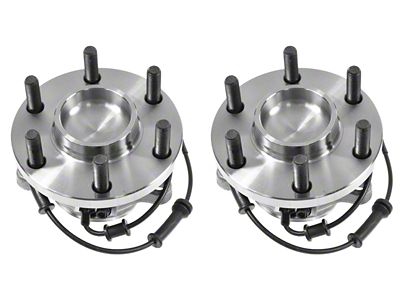 Wheel Bearing and Hub Assembly Set; Front (05-23 2WD Frontier)