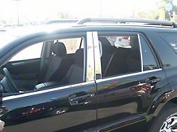 Window Sill Trim; Polished (05-15 Frontier Crew Cab)