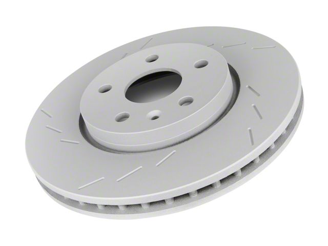 Frozen Rotors Slotted 6-Lug Rotor; Front Driver Side (03-09 4Runner w/ 13.30-Inch Front Rotors)