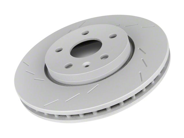 Frozen Rotors Slotted 6-Lug Rotor; Rear Passenger Side (03-09 4Runner)