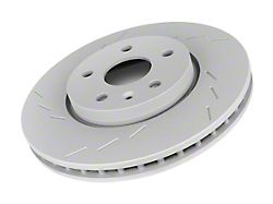 Frozen Rotors Slotted 5-Lug Rotor; Front Driver Side (21-24 Bronco Sport)