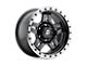 Fuel Wheels Anza Matte Black with Gunmetal Ring 6-Lug Wheel; 16x8; 1mm Offset (03-09 4Runner)